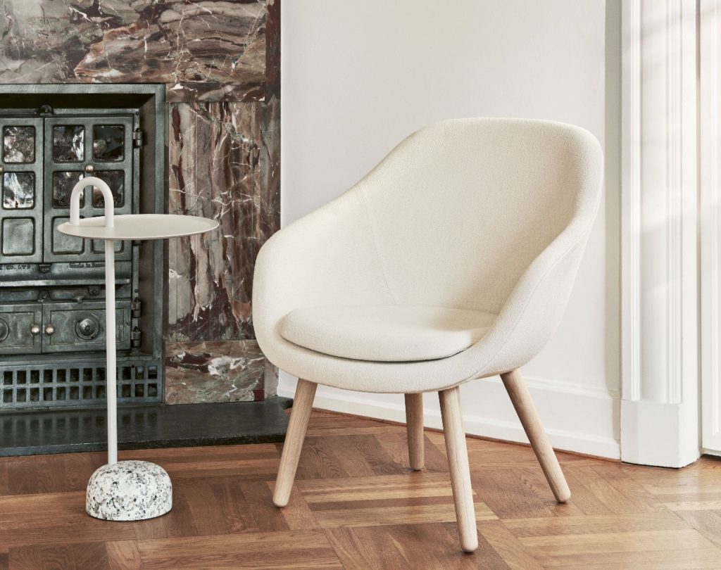 Bowler Side Table Fir Green 2nd Floor