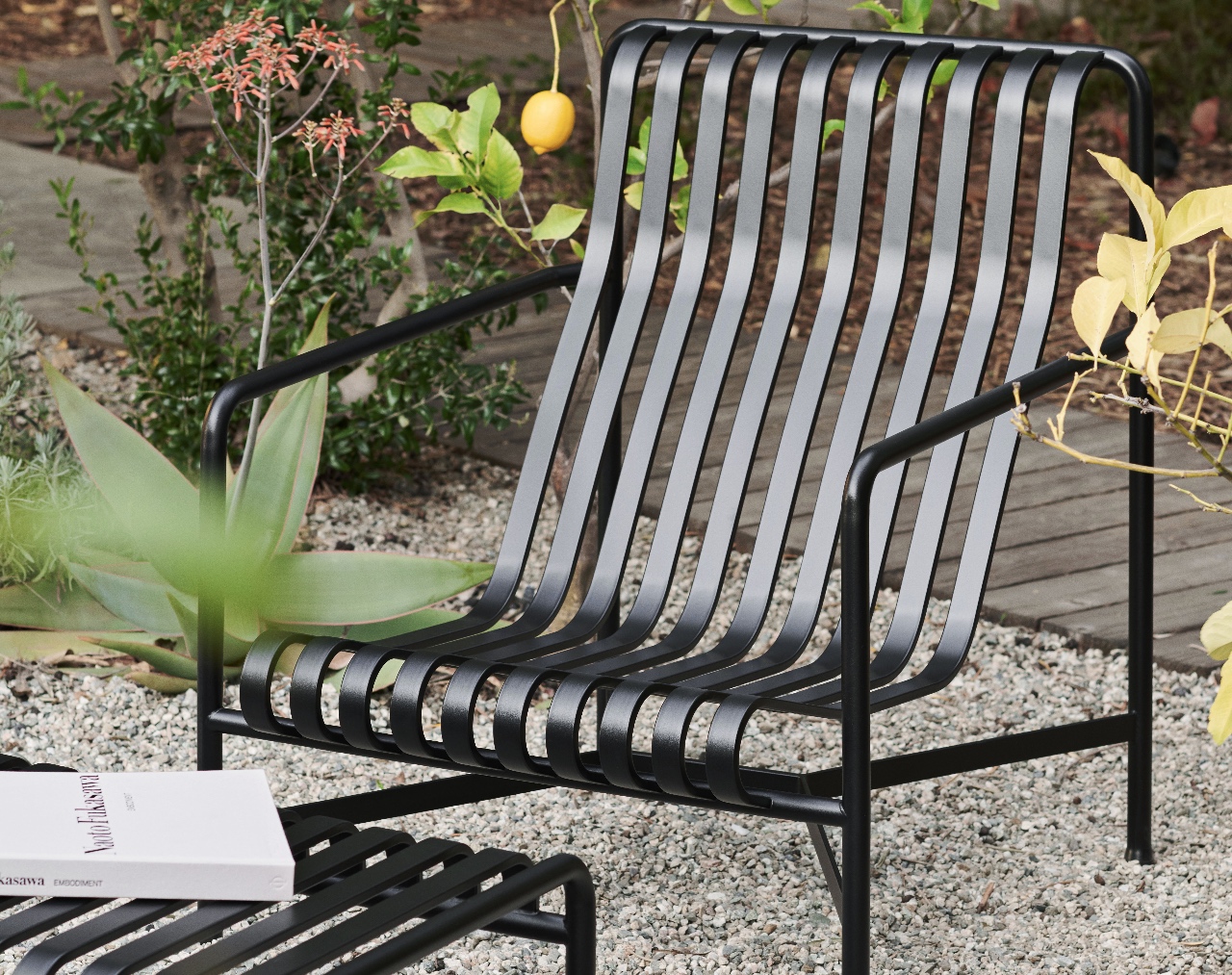 Palissade Lounge Chair High Anthracite - 2nd Floor