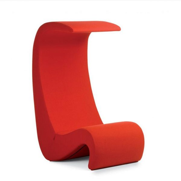 Amoebe-Highback-Chair-Red-Tonus