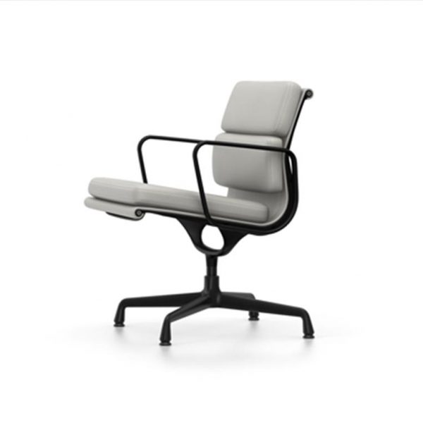 Soft-Pad-207Cement-LeatherBlack-Base-Non-Swivel