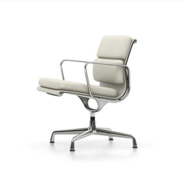 Soft-Pad-207Clay-LeatherChrome-Base-Non-Swivel
