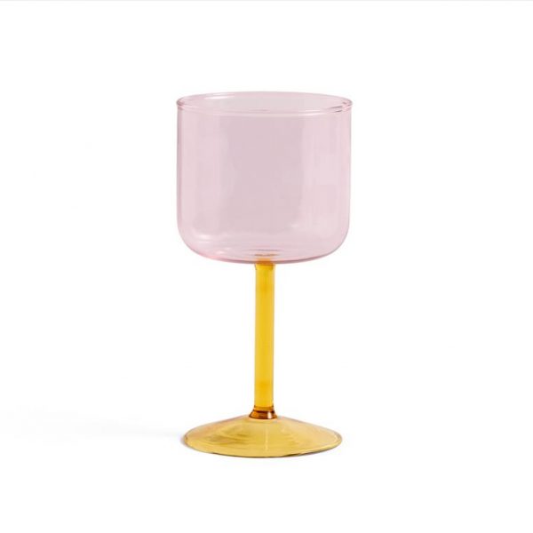 Tint-Wine-Glass-Pink-And-Yellow-Set-Of-2