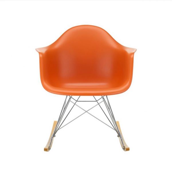 Eames-Plastic-Armchair-Rusty-Orange--Golden-Maple