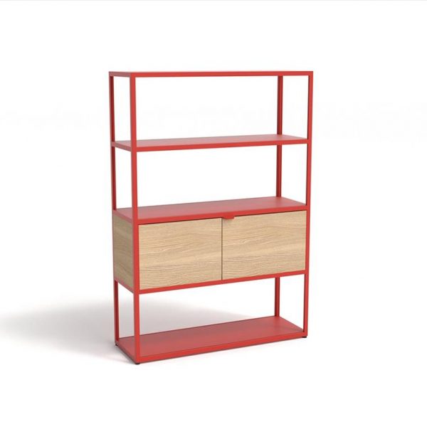 New-Order-Combination-401-Red--5-Layers-incl-1-Wooden-Door-Floor-Safety-Bracket