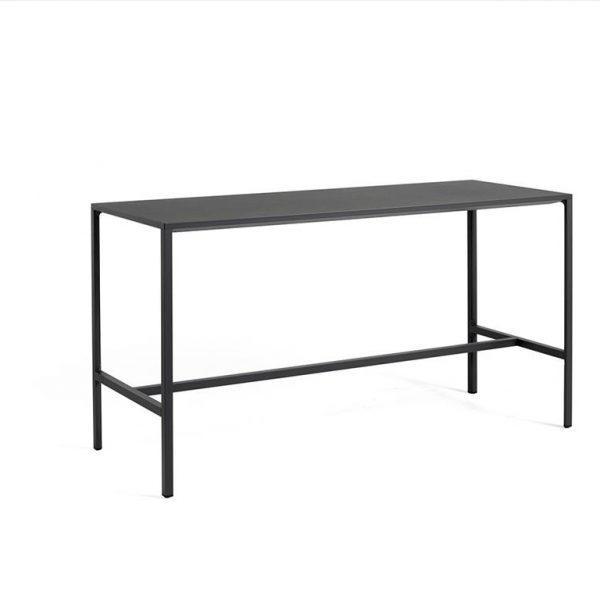 New-Order-High-Table-Charcoal--Dark-Grey-Linoleum
