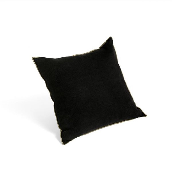 Outline-Cushion-Black