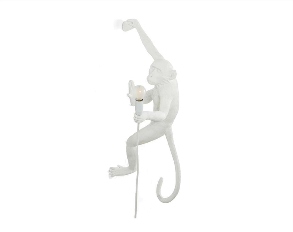 Monkey-Lamp-White-Hanging-Indoor-Version-Right