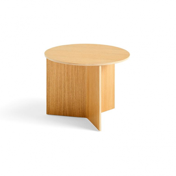 Slit-Table-Wood--Round-Oak-Ø45