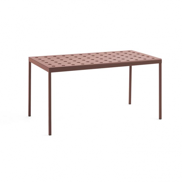 Balcony-Table-Iron-Red-L144