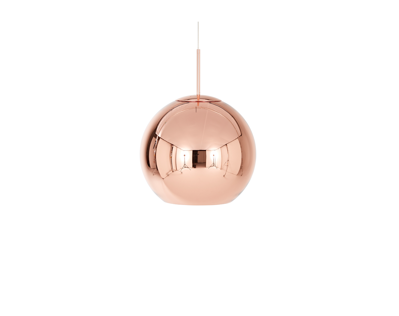 Copper-Round-LED-Pendant-25cm
