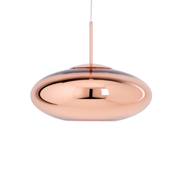 Copper-Wide-LED-Pendant