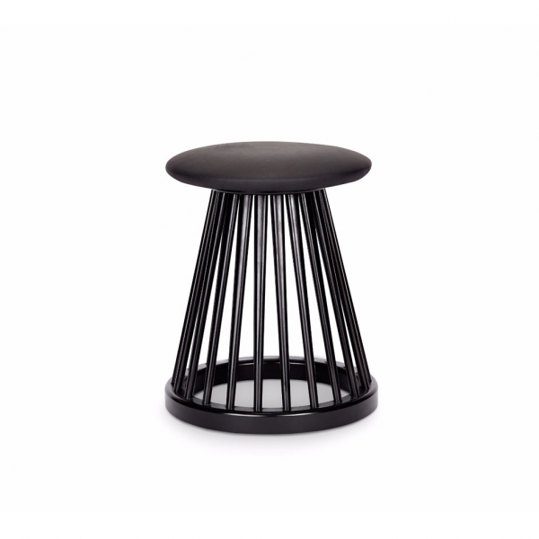 Fan-Stool-Black