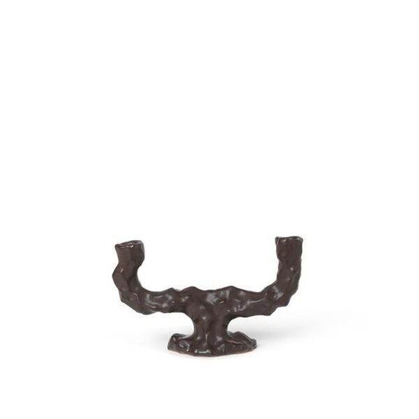 Dito-Candle-Holder--Dark-Brown