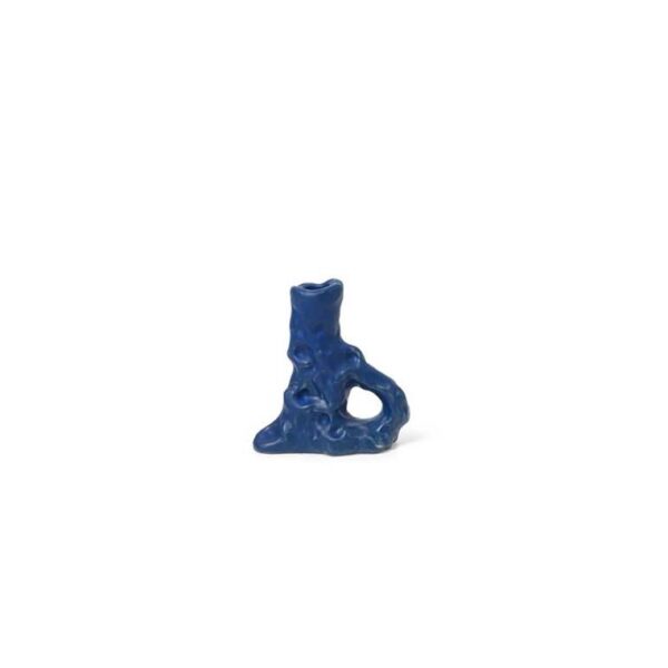 Dito-Candle-Holder-Single--Bright-Blue