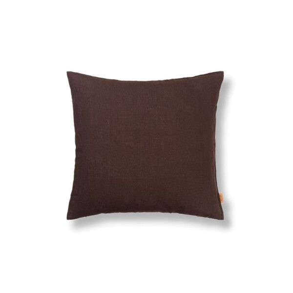 Linen-Cushion-Chocolate