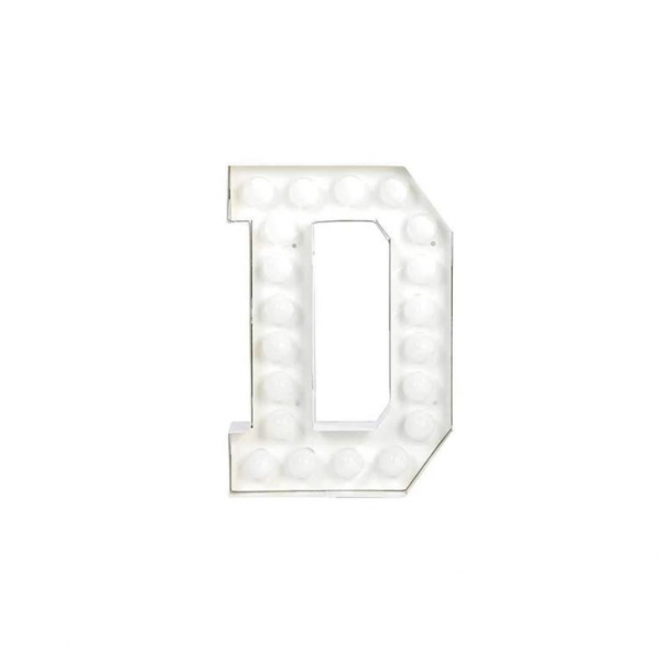 Vegaz-Metal-Letter-with-LED-Bulbs-D