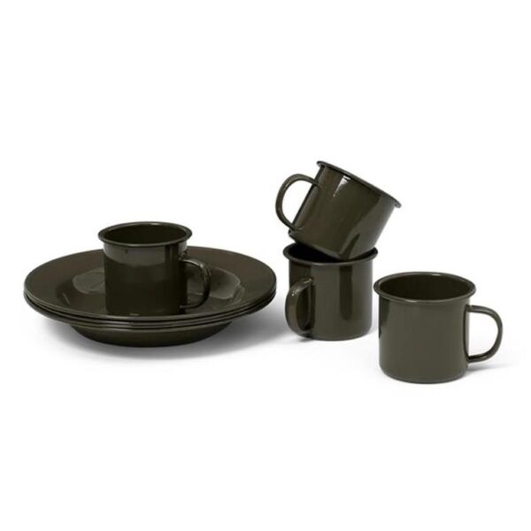 Yard-Picnic-Olive-Green-Set-of-8