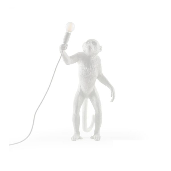 Monkey-Lamp-Standing-White