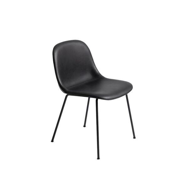 Fiber-Side-Chair-Tube-Base-Refine-Leather-Black