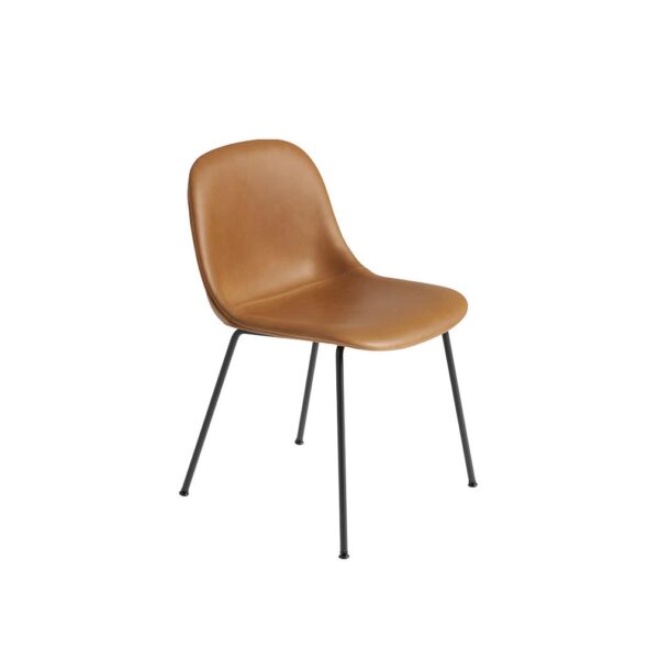 Fiber-Side-Chair-Tube-Base-Refine-Leather-Cognac