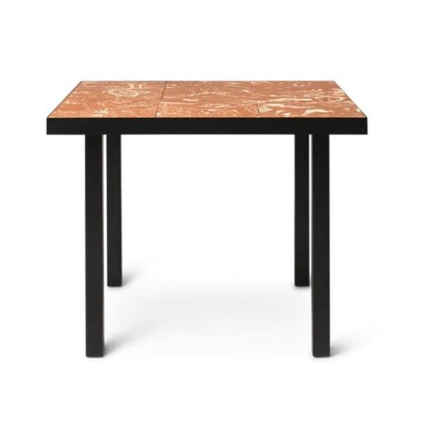 Flod-Cafe-Table-Terracotta--Black