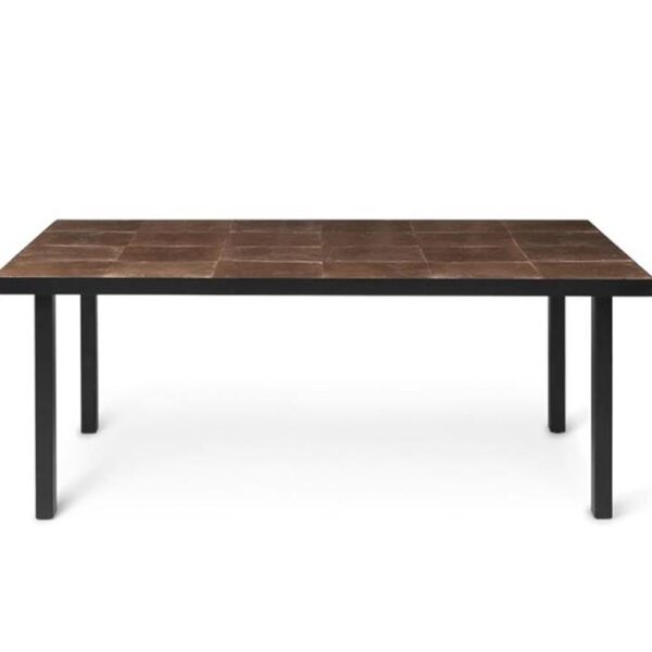 Flod-Dining-Table-Mocha--Black