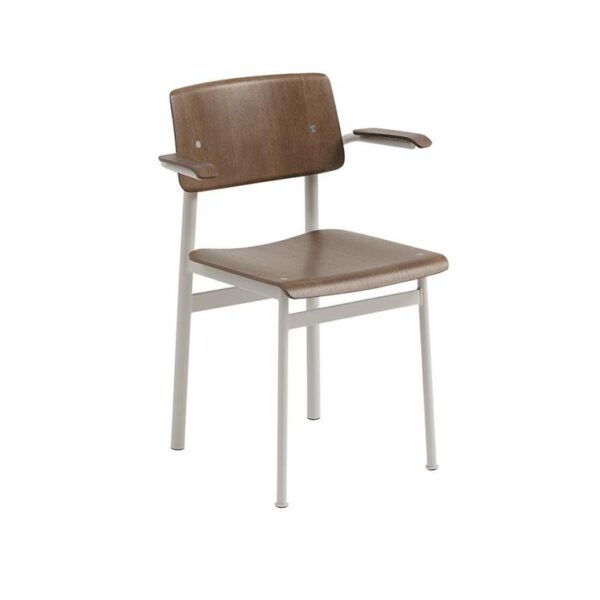 Loft-Chair-With-Armrest-Stained-Dark-BrownGrey