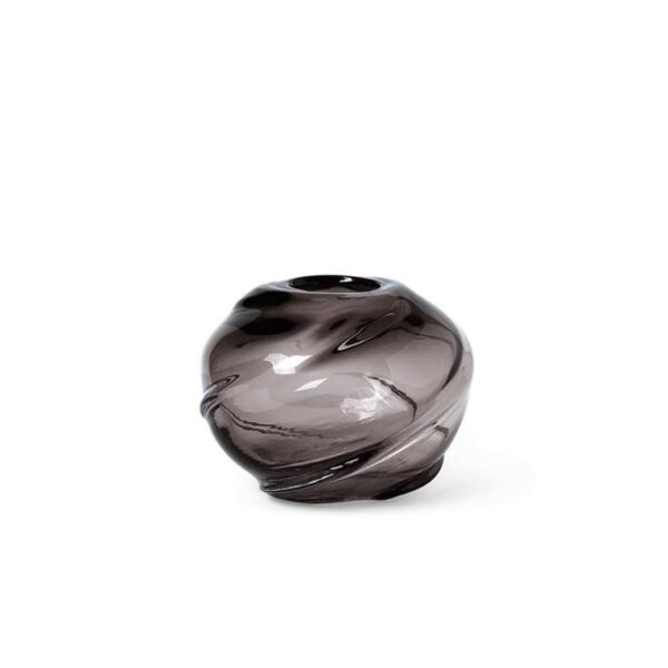 Water-Swirl-Vase-Round--Smoked-Grey