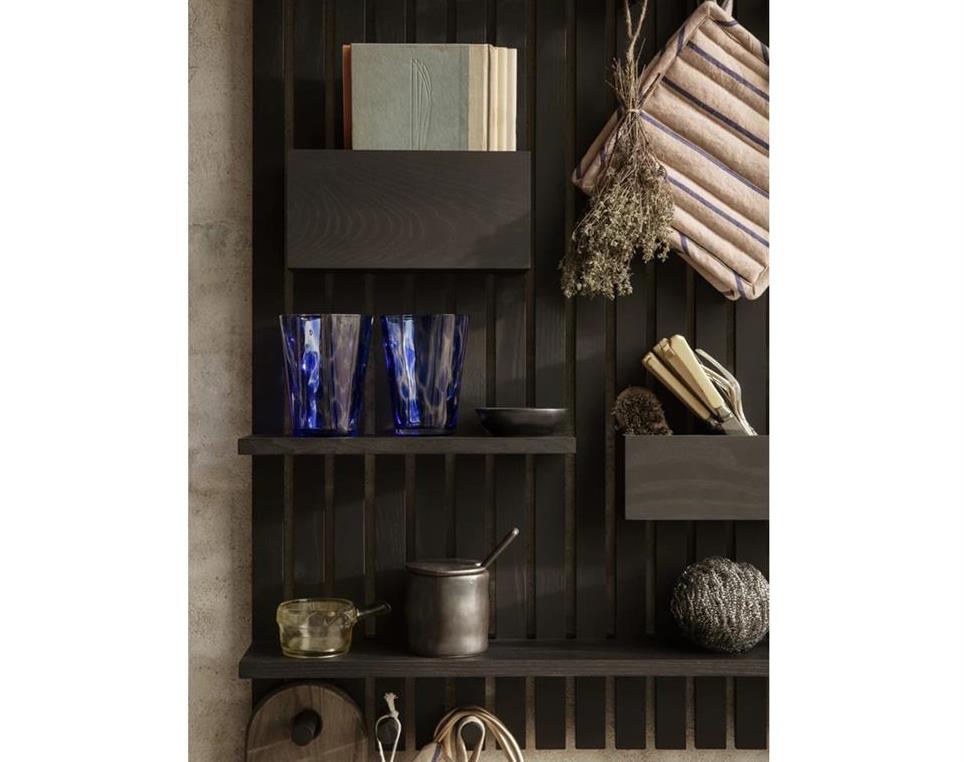 Wooden-Multi-Shelf--Black
