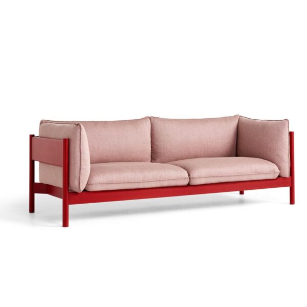 Arbour-3-Seater--Re-Wool-648--Wine-Red-Water-Based-Lacquered-Solid-Beech