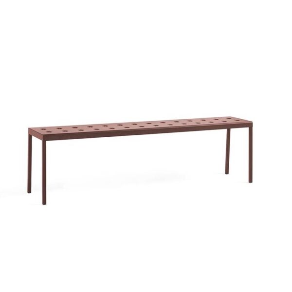 Balcony-Bench-Iron-Red-L1655