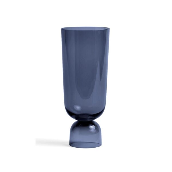 Bottoms-Up-Vase-L-Navy-Blue
