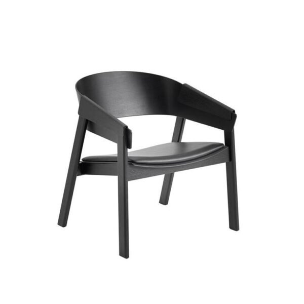 Cover-Lounge-Chair-Refine-Leather-BlackBlack