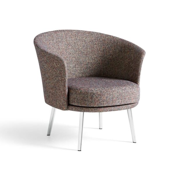 Dorso-Lounge-Chair--Chromed-Steel--Swarm-Multi-Colour