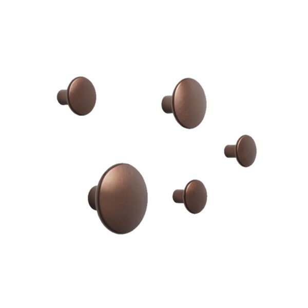 Dots-Metal-Set-of-5-Umber