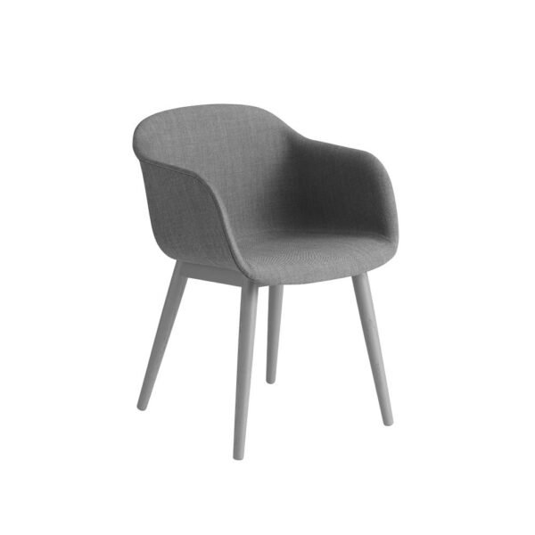 Fiber-Armchair-Wood-Base-FabricGrey