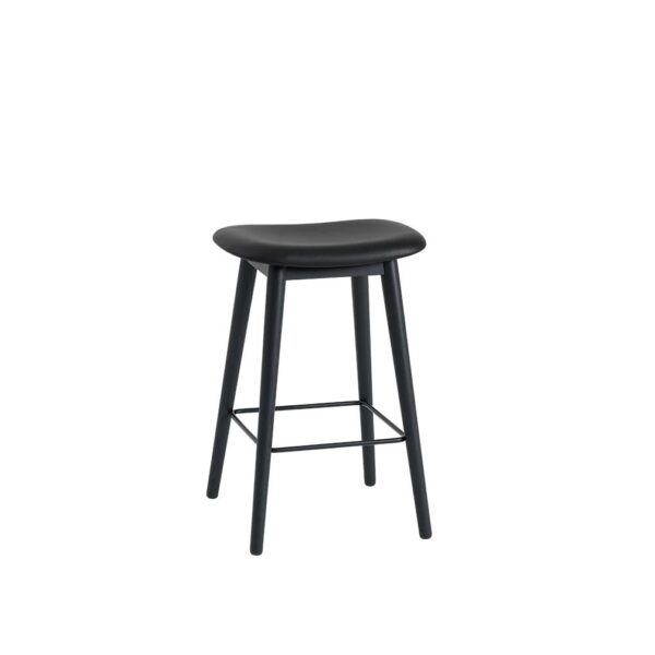 Fiber-Counter-Stool-65-with-Wood-Base-Refine-Leather-Black