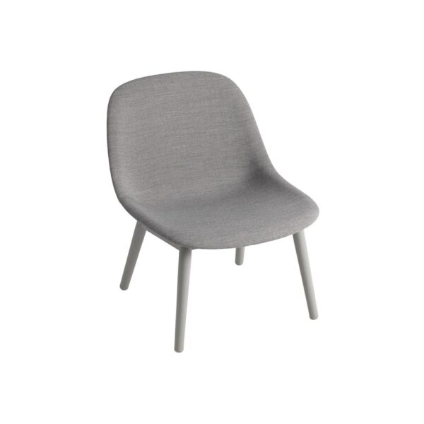 Fiber-Lounge-Chair-Wood-Base-Fabric-Grey