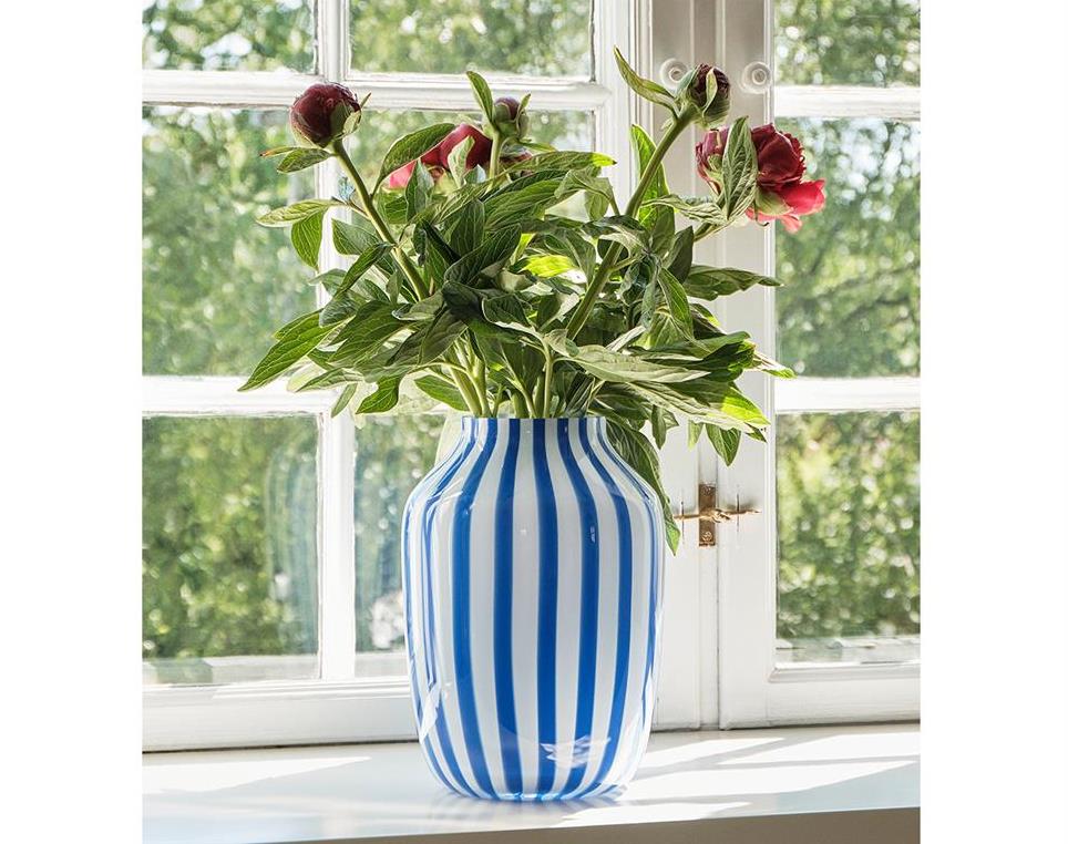 Hay Juice Vase, Wide, Light Blue