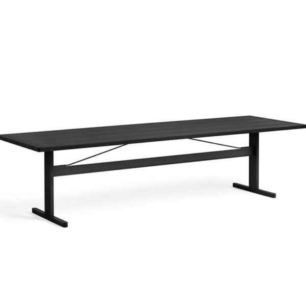 Passerelle-Table-Ink-Black-Lacquered-Oak--Ink-Black-Crossbar--L300