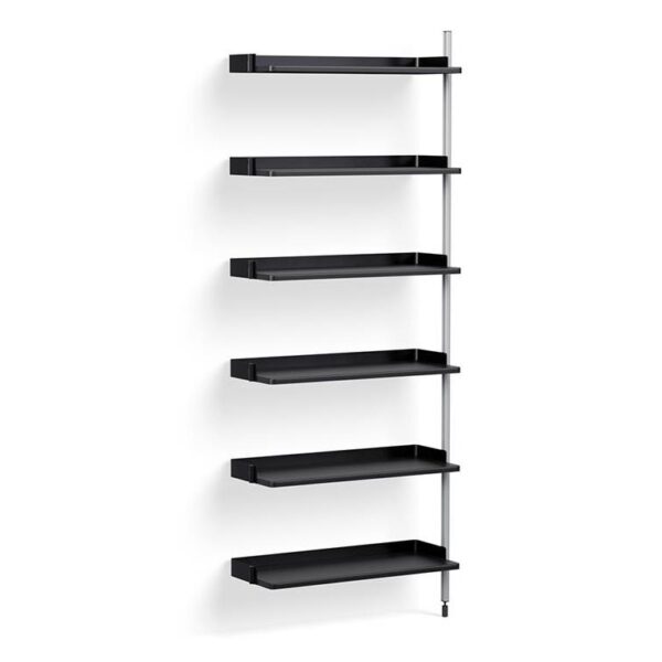 Pier-System-100-Add-on-PS-Black-Steel--Clear-Profiles