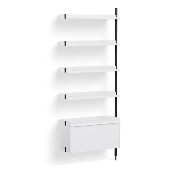 Pier-System-120-Add-On-PS-White-Steel--Black-Profiles