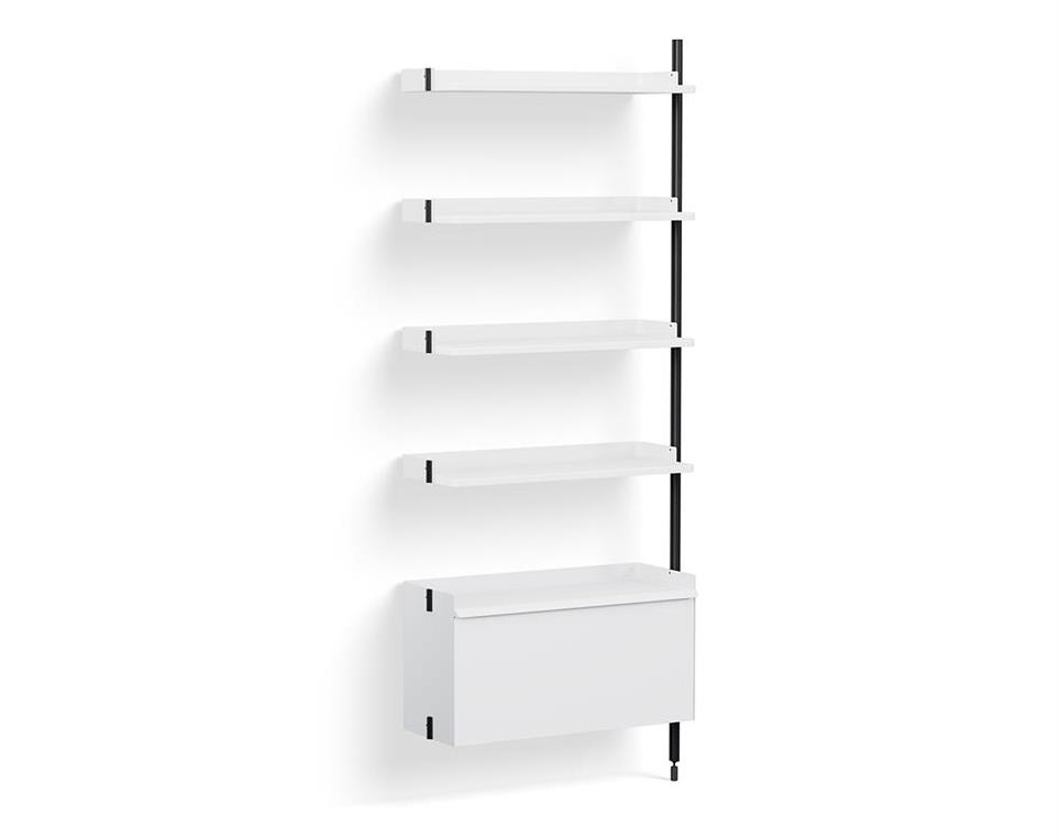 Pier-System-120-Add-On-PS-White-Steel--Black-Profiles