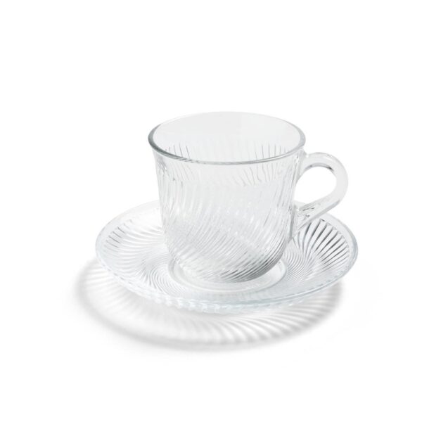 Pirouette-Cup-and-Saucer-Clear-150-mL