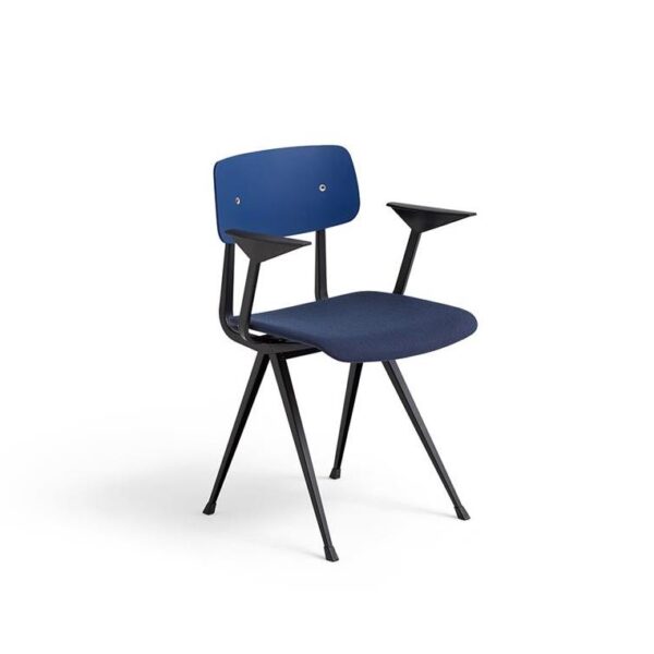 Result-Armchair-Black-Steel--Dark-Blue-Lacquered--Steelcut-Trio-796