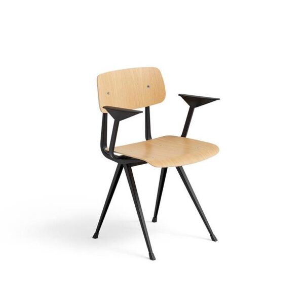 Result-Armchair-Black-Steel--Oak-Lacquered