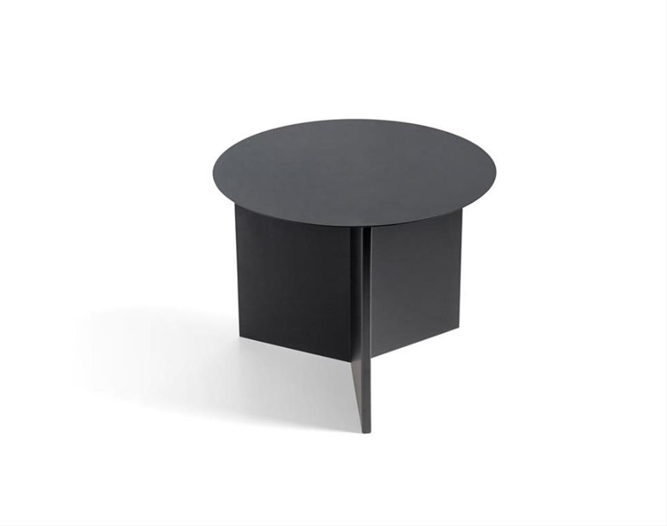 Slit-Table-Round-Black-Ø45-x-H355