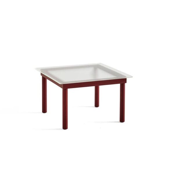 Kofi-Table-60x60Barn-Red-OakClear-Reeded-Glass