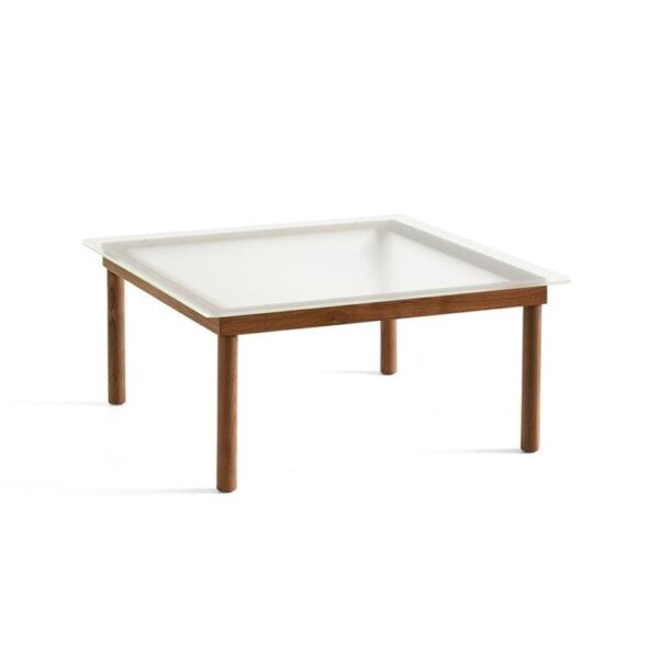 Kofi-Table-80x80Walnut-Clear-Reeded-Glass