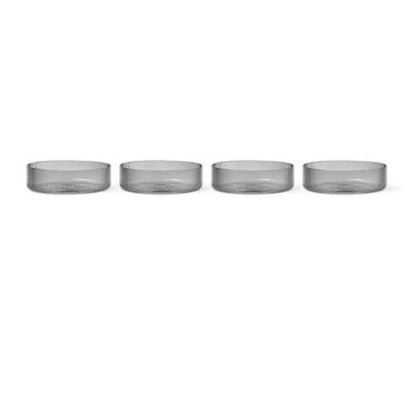 Ripple-Serving-Bowls-Set-of-4-Smoked-Grey